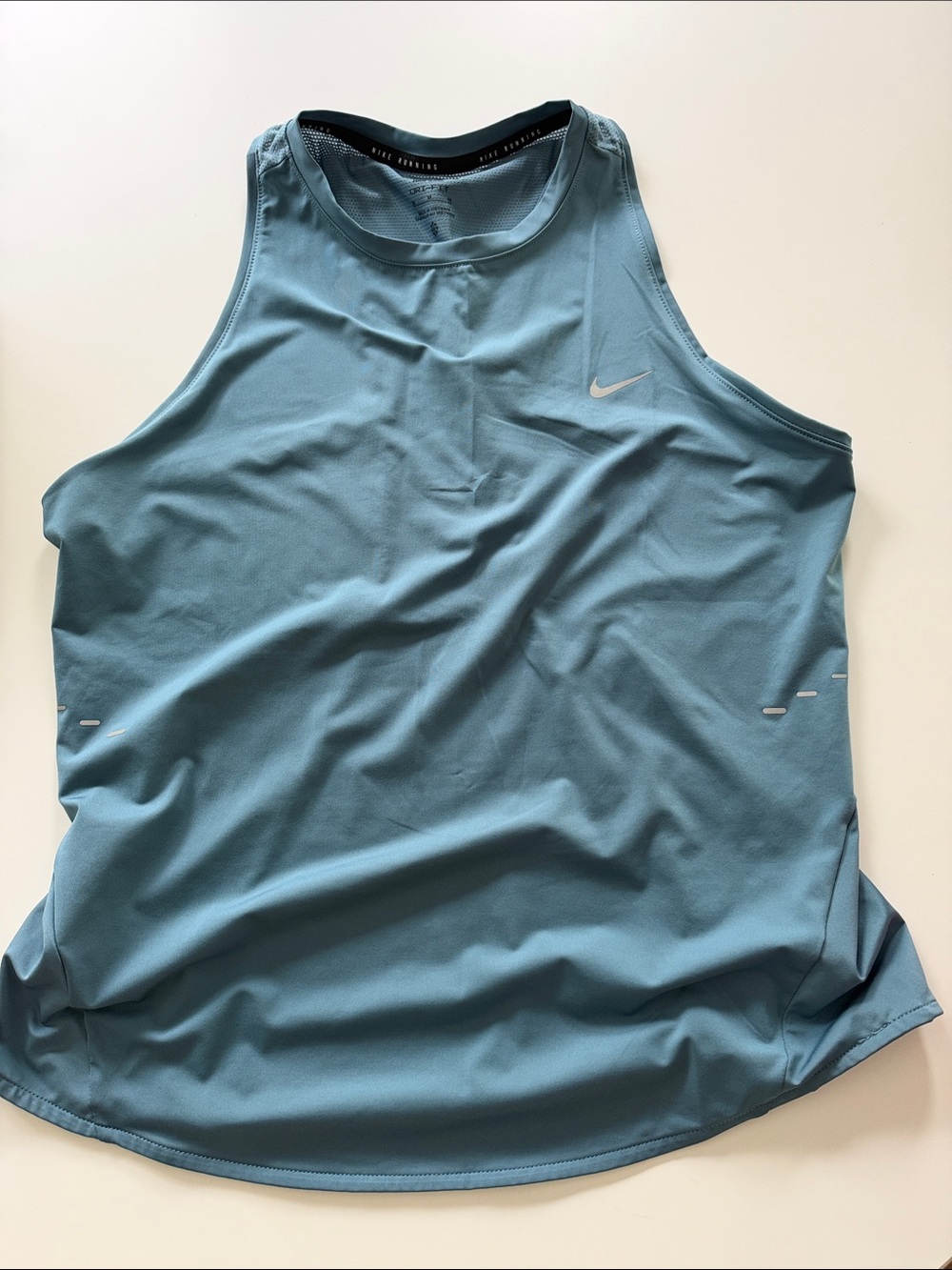 Nike Men’s Teal Blue Sleeveless Swim Tank